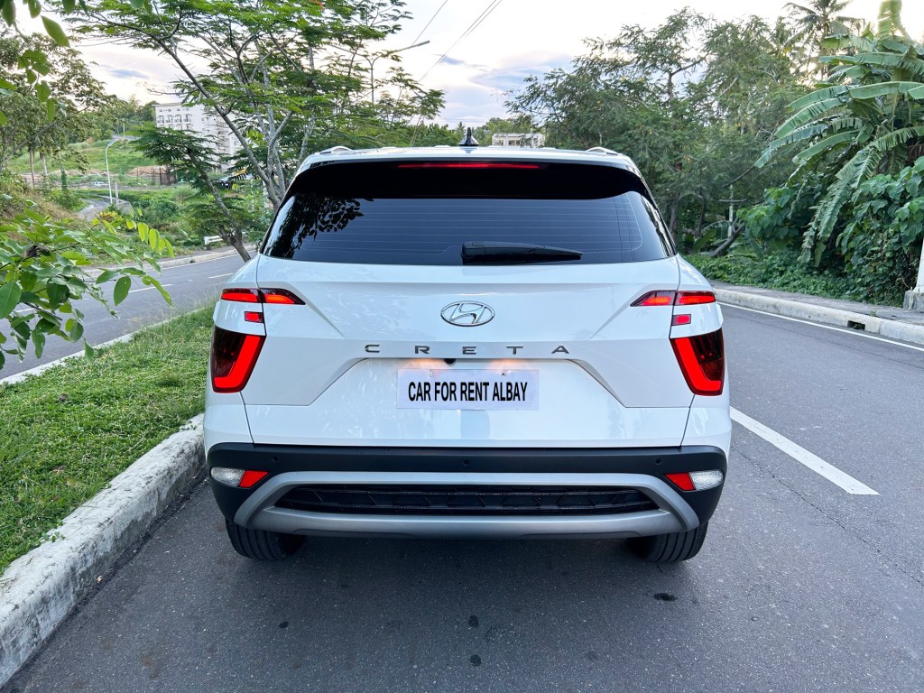 Hyundai Creta Rear View - Car For Rent Legazpi
